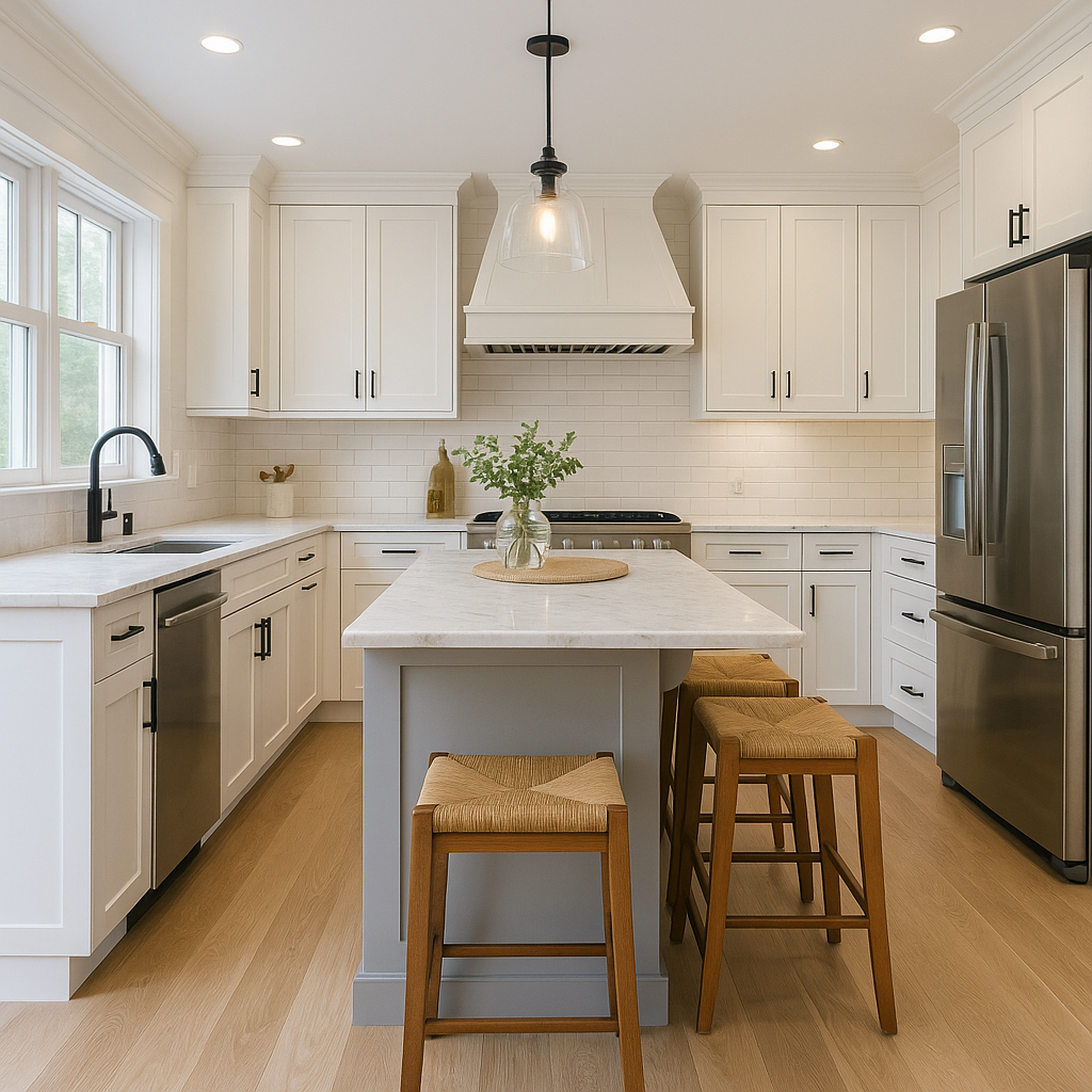 Newly renovated family kitchen designed by SpecLand